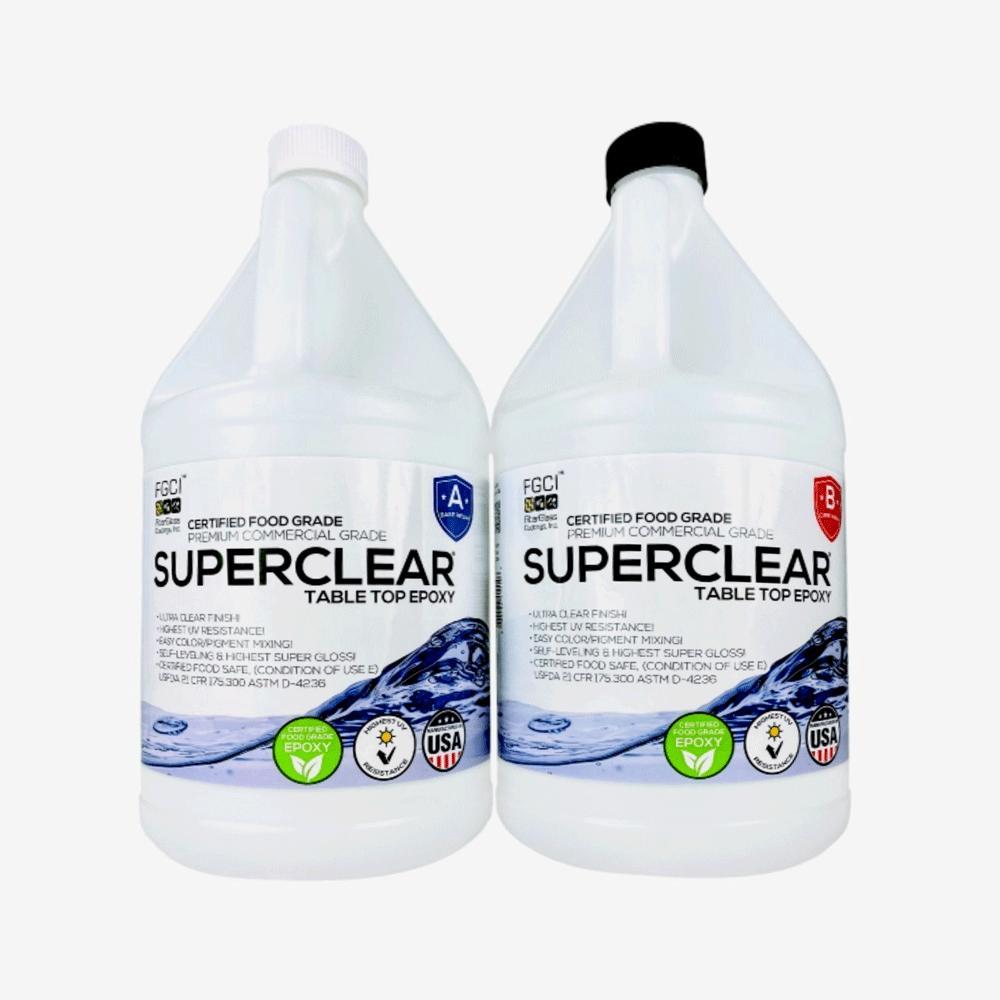 Superclear Table Top Epoxy – American Wood Importers